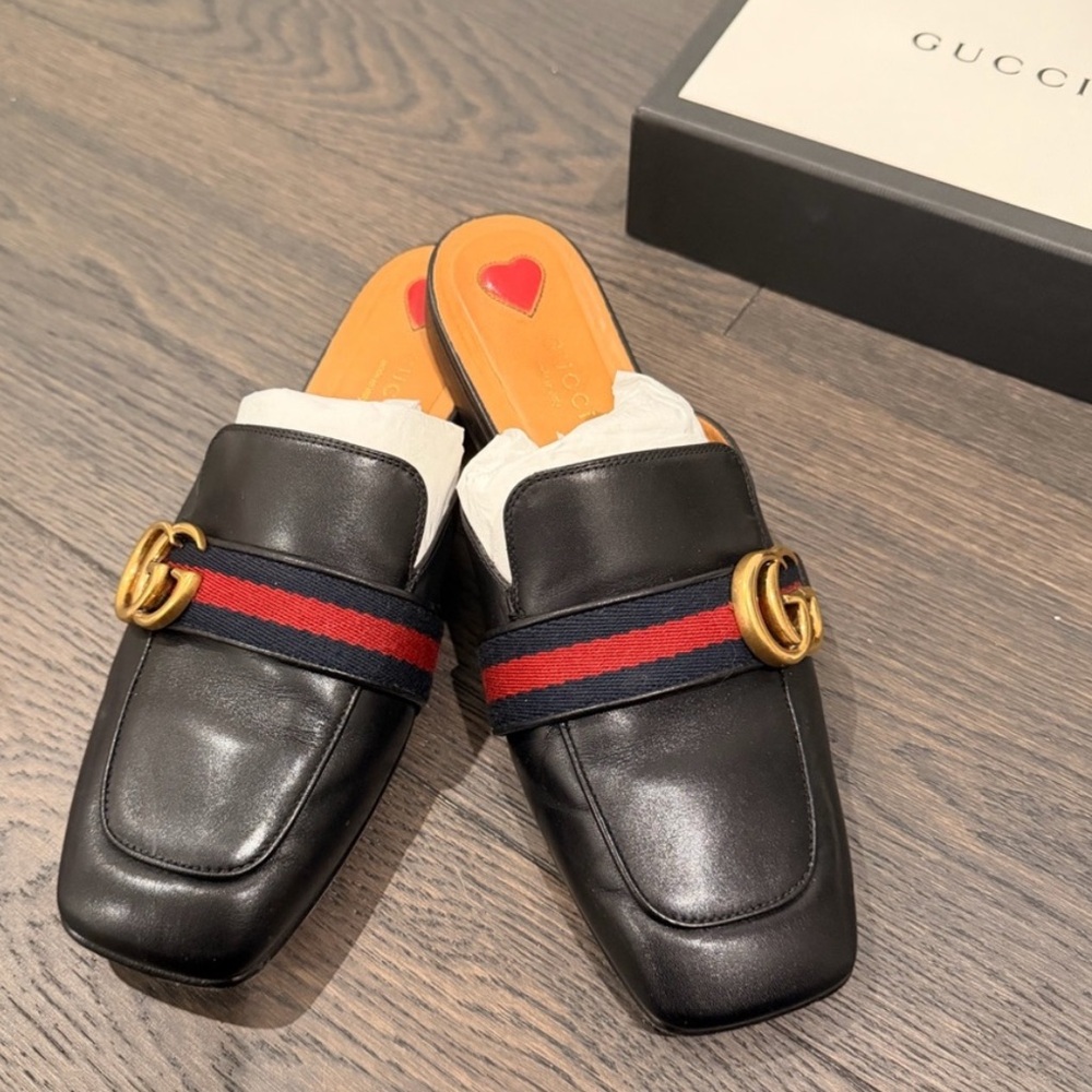 Gucci Peyton Mules - Picture 2 of 12